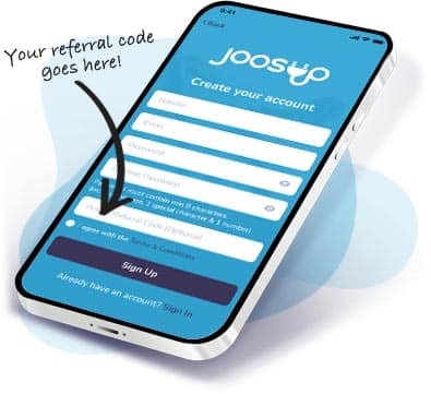 Referral Code Sign Up